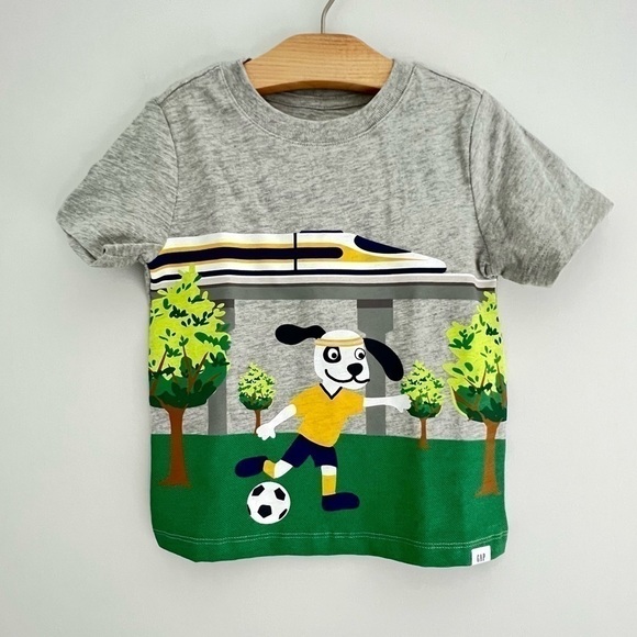 Gap Boy Soccer Shirt/T-Shirt/Jersey - Picture 1 of 7